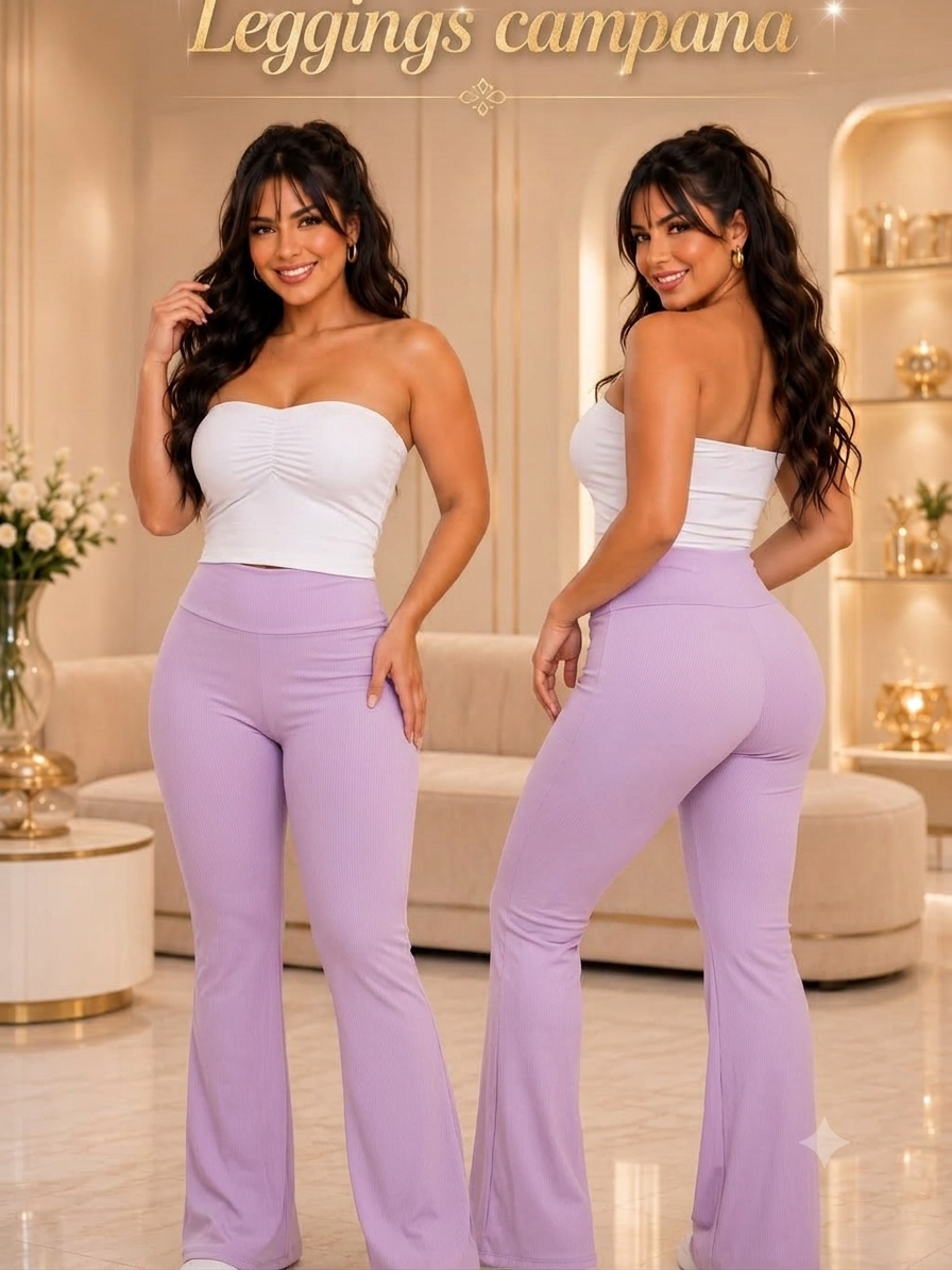 PROMO 2X1 LEGGINS BOTA ANCHA SUPLEX PREMIUM🌸