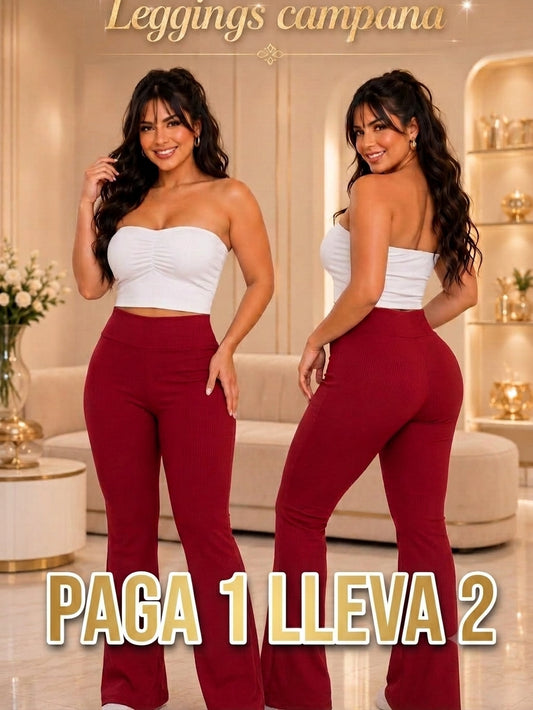 PROMO 2X1 LEGGINS BOTA ANCHA SUPLEX PREMIUM🌸