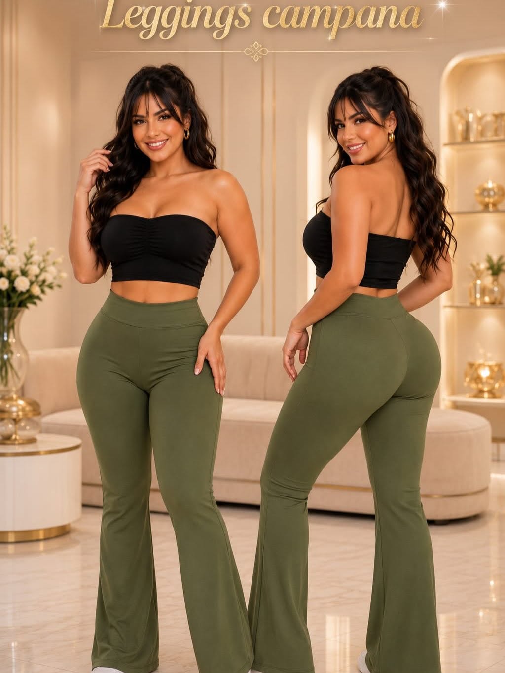 PROMO 2X1 LEGGINS BOTA ANCHA SUPLEX PREMIUM🌸